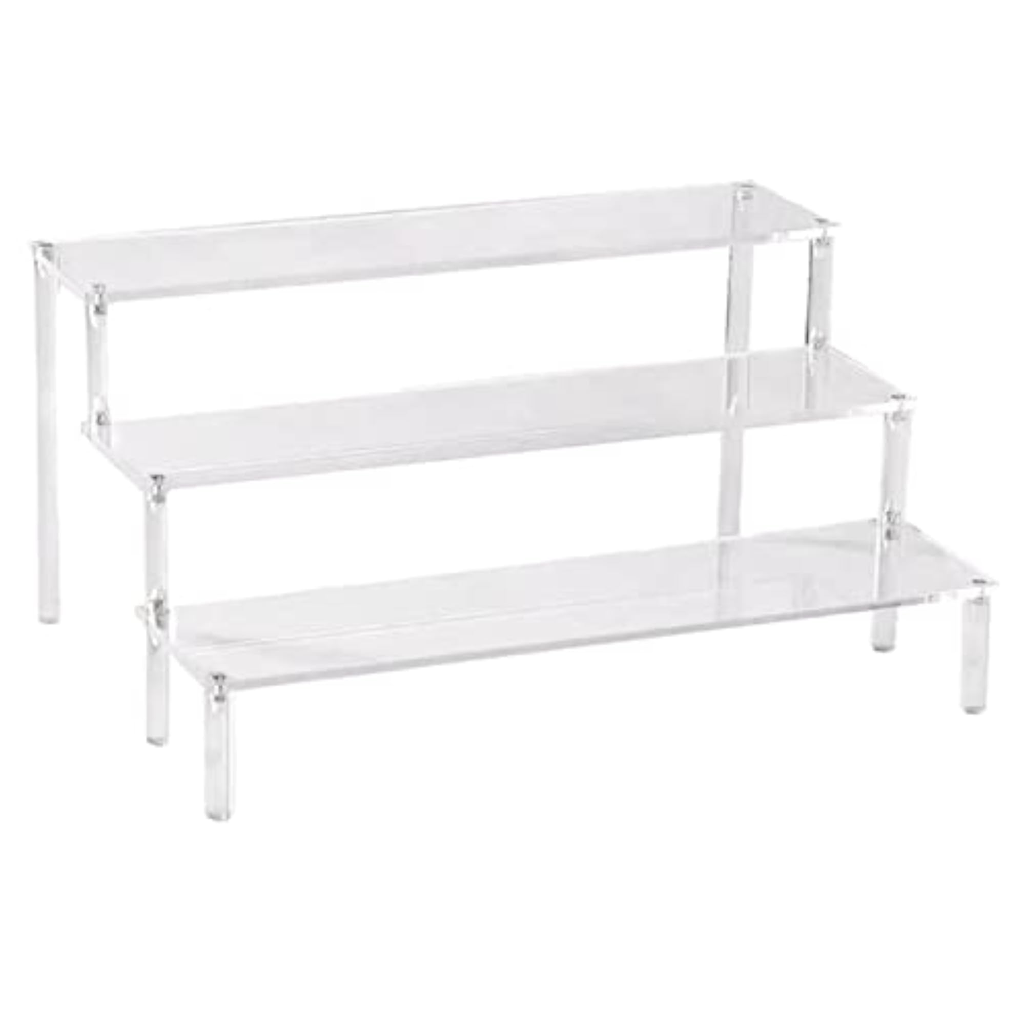 Clear Acrylic Display Riser Stand for Cosmetics